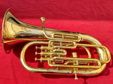 Euphonium Jazz Musical Instrument for Concerts & Orchestra Brass Made Bb Pitch