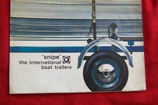 VINTAGE 1969 SNIPE BOAT