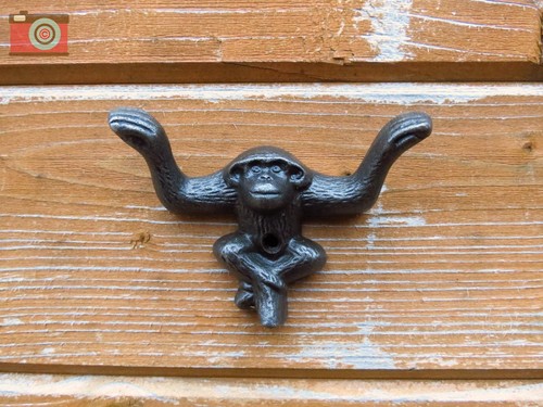 Monkey theme cast iron coat - monkey,