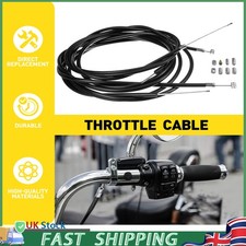 6 X Kit Motorcycle Scooter Clutch Brake Throttle Line Universal Cable Harness UK