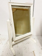 Antique white wooden - white, swing