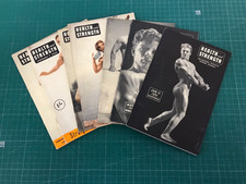 Job Lot x 7 Health & Strength Men's Body Building Magazines Vintage 1950's M3085