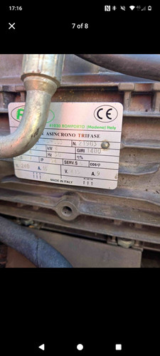 Ravel 4kw induction - ac, motor
