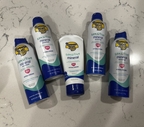 Banana boat sensitive mineral - banana,