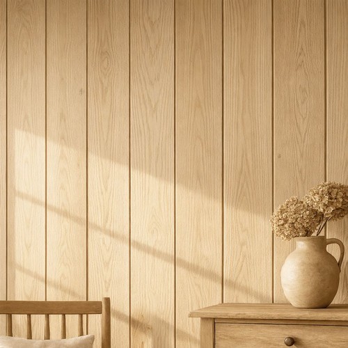 Wide oak veneer tongue - tongue, &