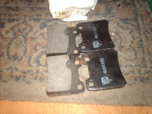 Brake pads set - rear, for
