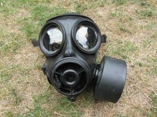 British Avon S10 3 Medium Gas Mask Respirator w/ Filter SAS Cosplay