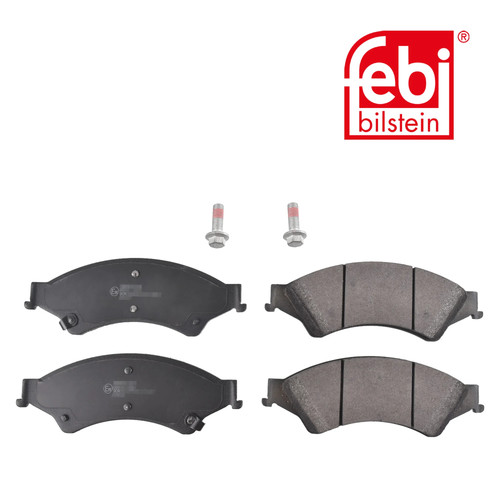 Febi front brake pad set - front, fits