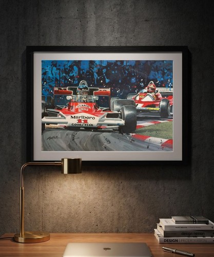 James hunt niki lauda - hunt, a3
