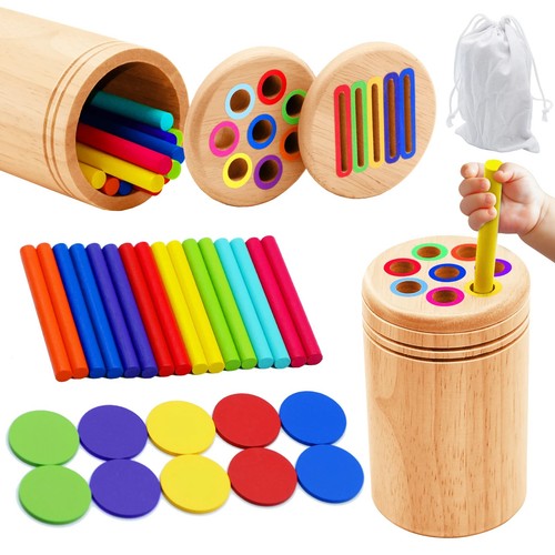 Color sorting montessori - sorting,