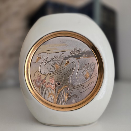 Vintage japanese chokin vase - chokin,
