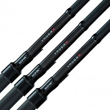 New 3 X Sonik Vader X RS Carp Rods 12ft 3.25lb Carp Fishing 50mm Butt Rings