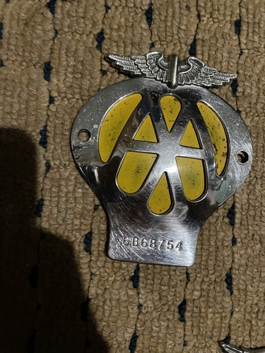 Old badge advertising - old,