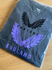 Castore England Cricket Mens T-Shirt Size Medium - BLACK , bnwt