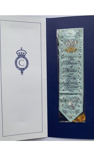 Silk woven bookmark - silk,