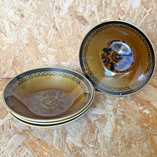 4 x Vintage Stavangerflint Norway Sera Cereal Pasta Bowls 20cm