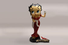 Vintage Betty Boop Large 20" Figurine Resin Statue Red Dress RARE