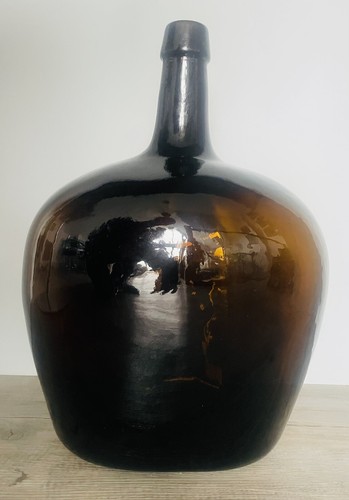 Large brown glass - large,