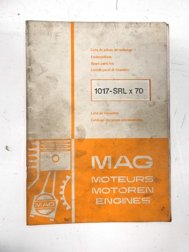 Mag 1017 srl - 70, parts