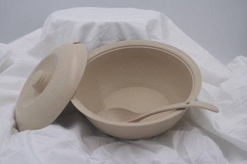 Wheat straw bowl spoon - &, soup
