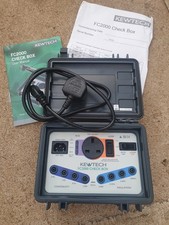 Kewtech FC2000 Fast Check Calibration Check Box with Original Manual & Packaging