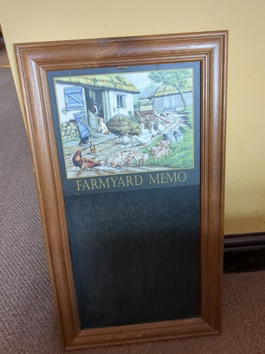 Retro farmyard memo - retro,
