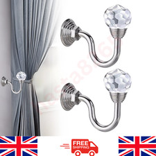 Crystal curtain holdback - crystal,
