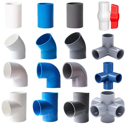 Pvc pipe fittings various - pvc,