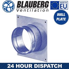 4" 5" 6" 8" & 10" Metal Ducting & Fitting Ventilation - Metal Spigot Plate