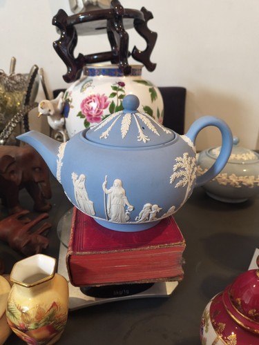 Wedgwood jasperware blue - jasperware,