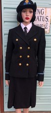 WW2 Style WRNS Womens Royal Naval Service third officer uniform Repro.