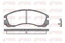 Brake pads Front Axle 0354.22