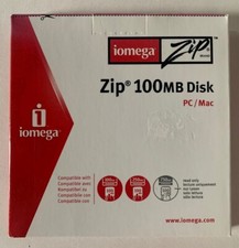 Iomega ZIP-Disk 100 MB - NEW and sealed - Paper case