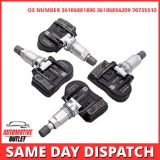 4X TPMS TYRE PRESSURE SENSOR