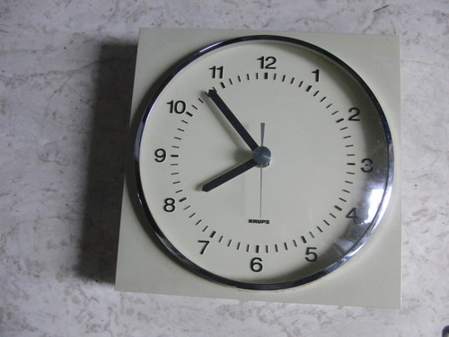 Krups clock kitchen - , wall