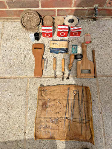 Vintage bundle upholstery - bundle, of