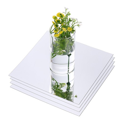4pack silver mirror - 4pack, 8"