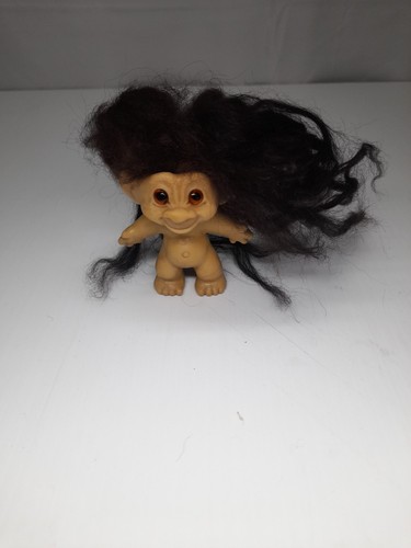 Vintage 1960s dam troll long - troll,