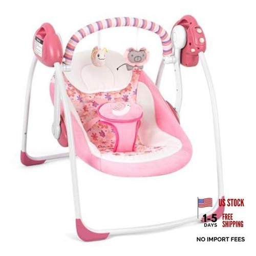 Pink baby swings - baby, infants