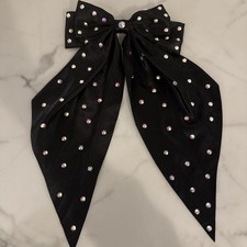 Embellished Hair Bow - Irish