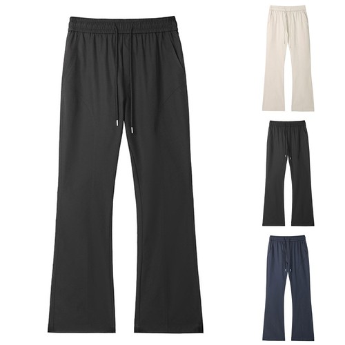 Men casual flared sweatpants - men,