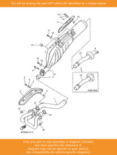 YAMAHA Pipe, Exhaust 1