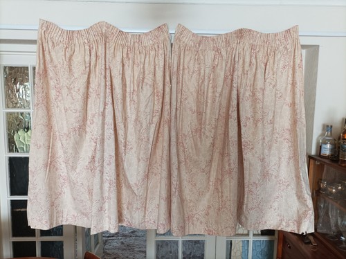 Vintage sanderson cotton toile - vintage,