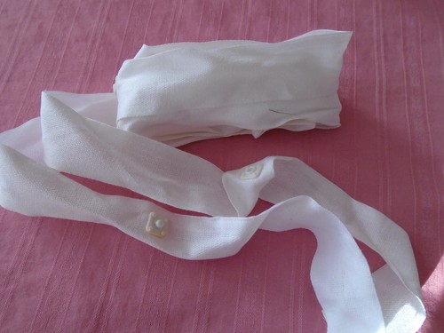 White cotton popper tape - tape:, 1