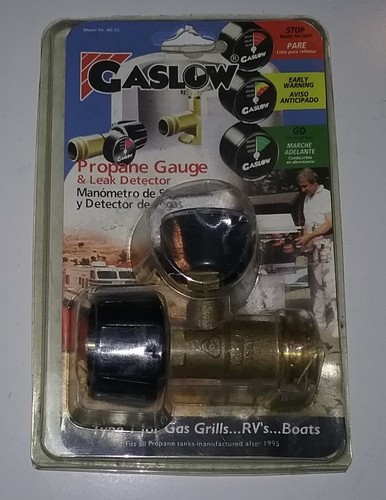 Gaslow propane tank - gaslow, gauge