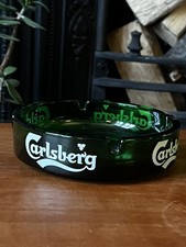 Carlsberg Pub Ashtray Green