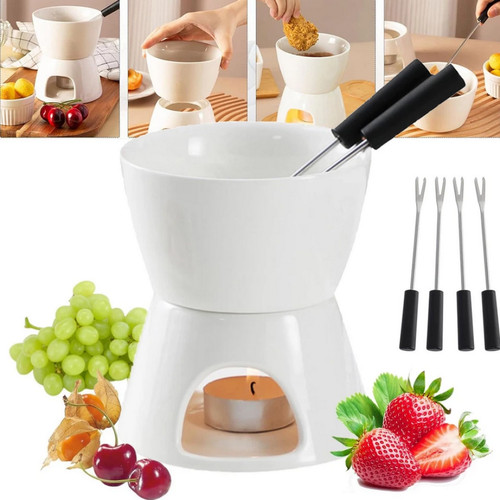 Chocolate fondue set home - chocolate,
