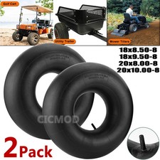 2pcs 18x8.50-8 18x9.50-8 Inner Tube For Lawn Mowers Snow Blower ATV Wheelbarrow
