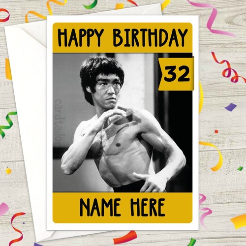 Bruce lee personalised - bruce,