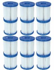 12 Pack Flowclear Size I Filter to fit Bestway 330 & 530  gal/h Filter Pump